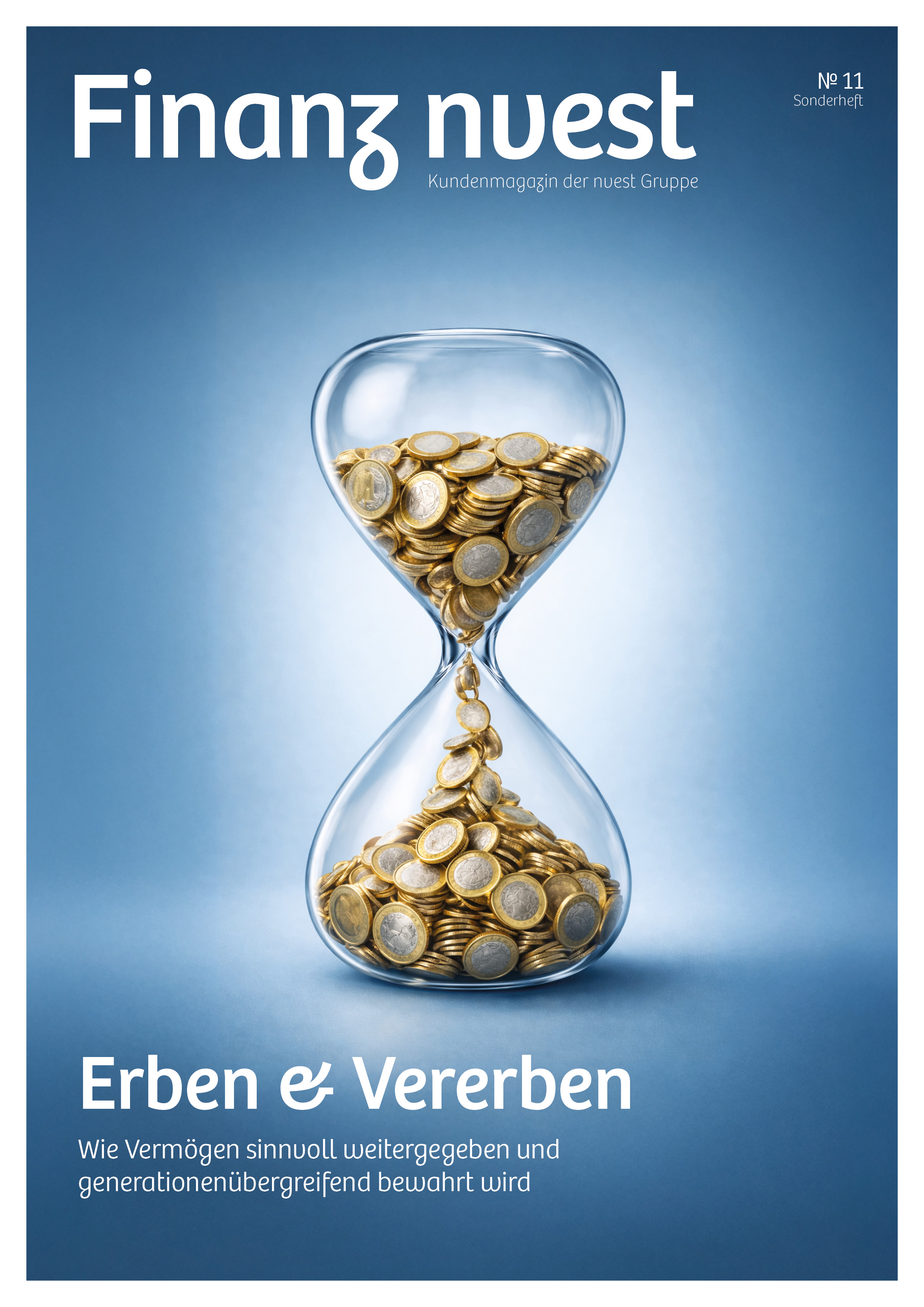 Kundenmagazin-Cover № 11 · Sonderheft "Erben & Vererben"